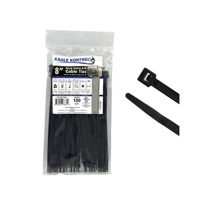 Black Cable Ties - UV Resistant