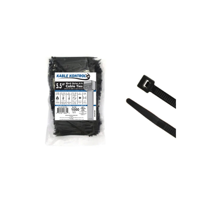 Black Cable Ties - UV Resistant