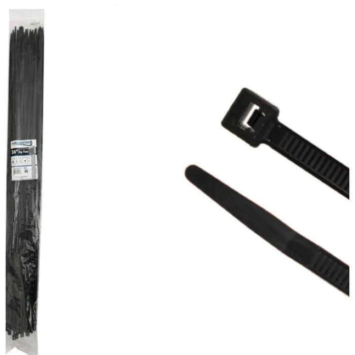 Black Cable Ties - UV Resistant