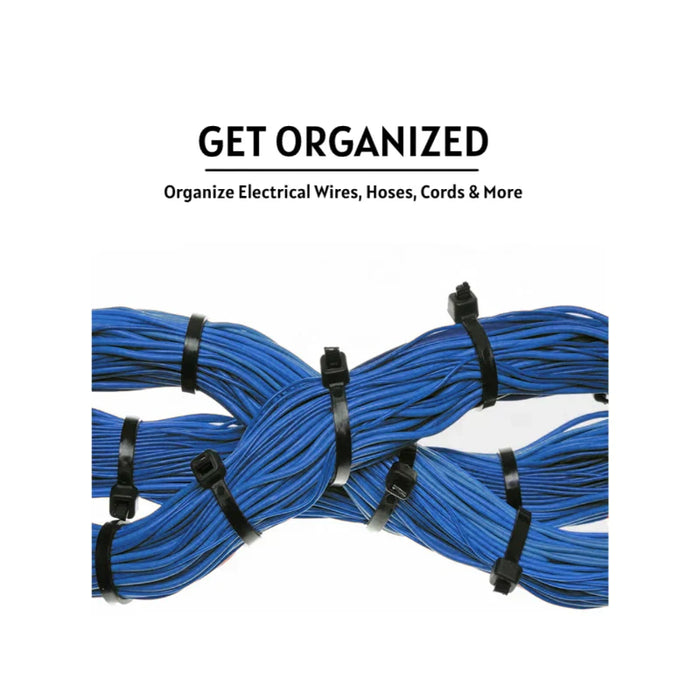 Black Cable Ties - UV Resistant