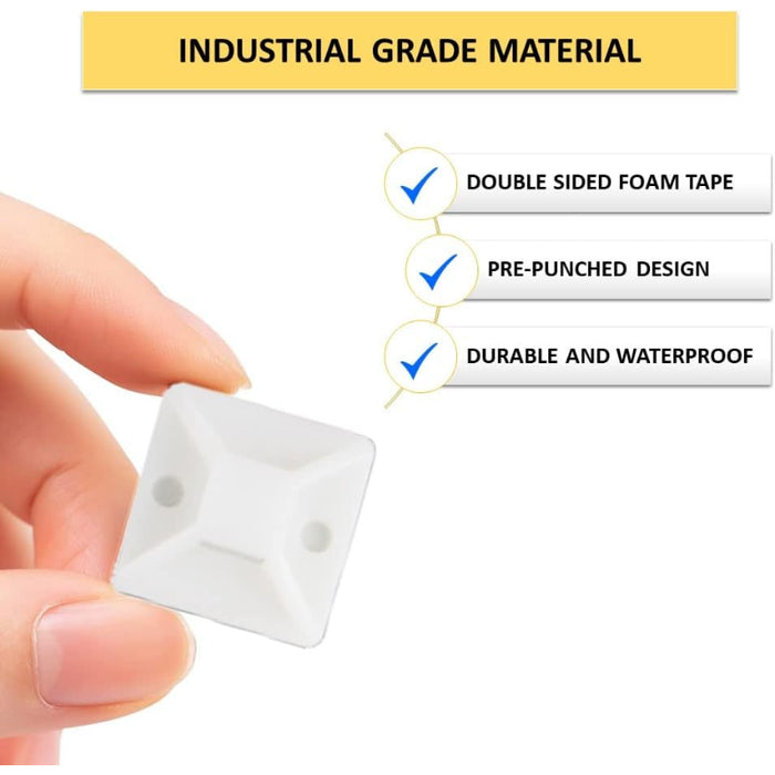 Adhesive Cable Tie Mounts