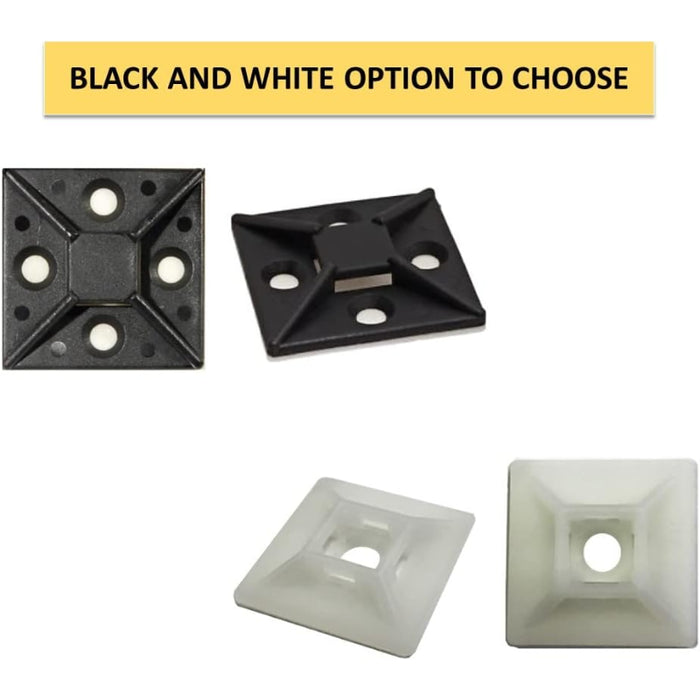 Adhesive Cable Tie Mounts