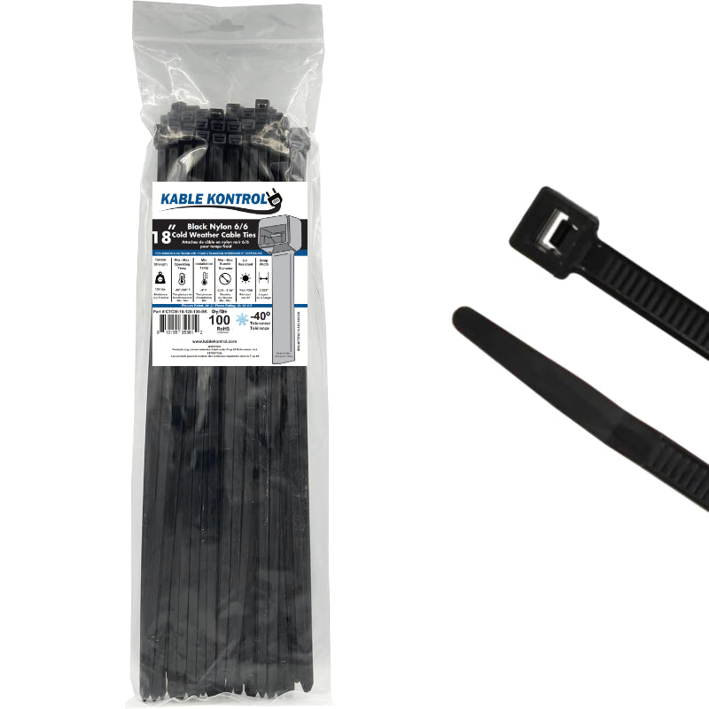 Cold Weather Zip Ties