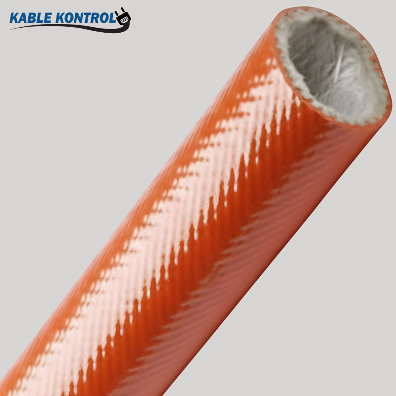 Heat Resistant Silicone Jacketed Fiberglass Wire Sleeve