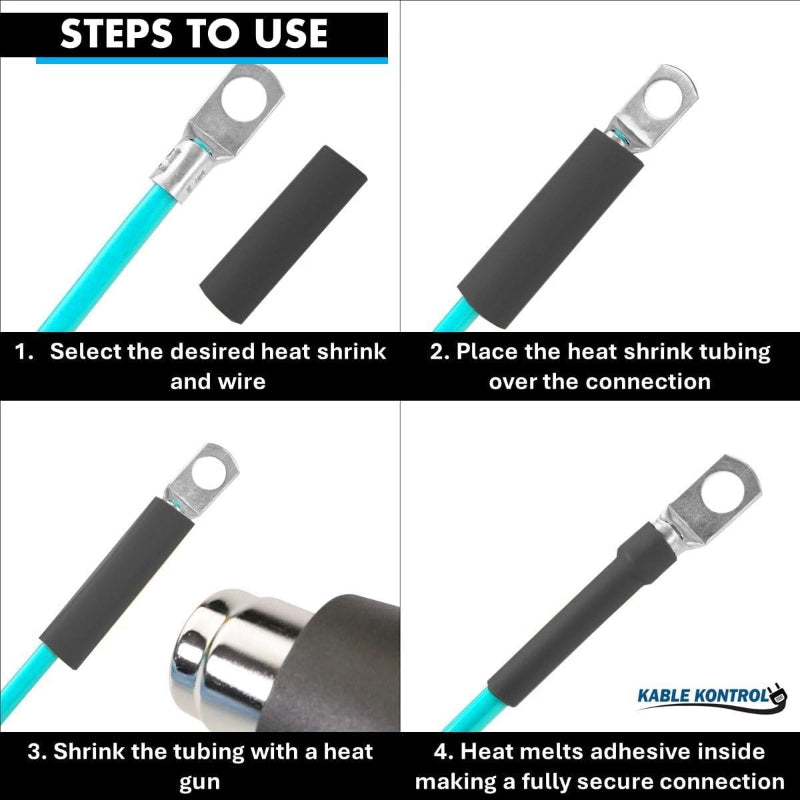 Heat Shrink Tubing - Dual Wall - Polyolefin - 3:1 Ratio