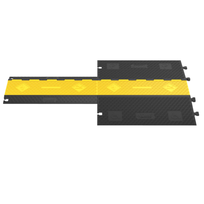 ATLAS® Low Profile Rubber Cable Protector - 5 Channels - CP9983-LP