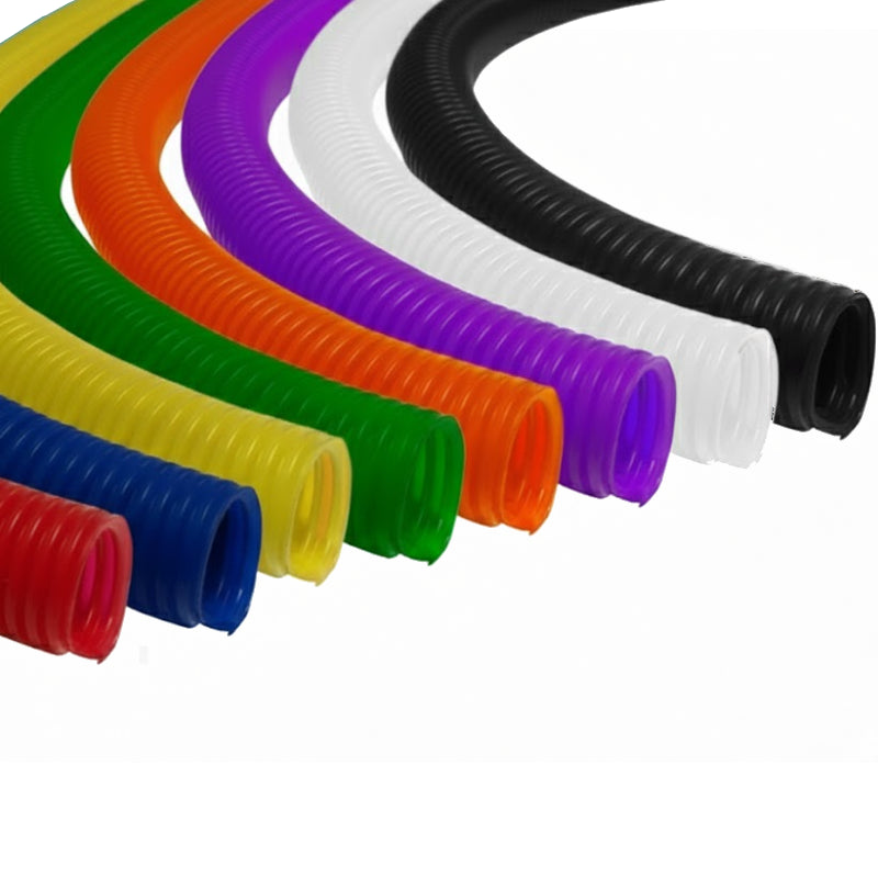 Convoluted Split Wire Loom Tubing - Polyethylene