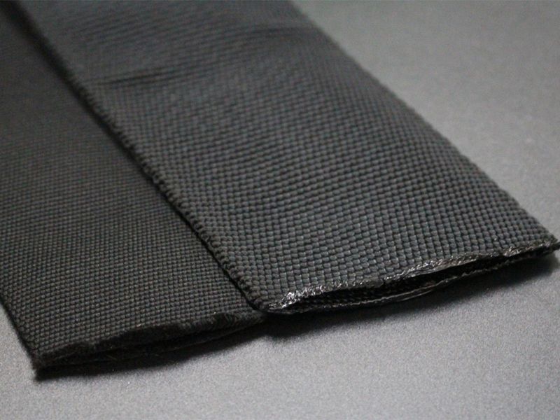 Tuff-Weave Braided Nylon Hose Sleeving - 1.85" Inside Diameter - 300' Length - Black