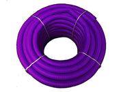 Purple split wire loom tubing with pre-cut sections