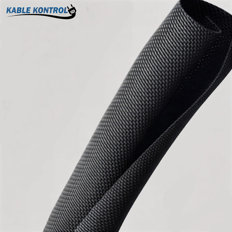 Self-Closing Woven Wrap Braided Cable Sleeving