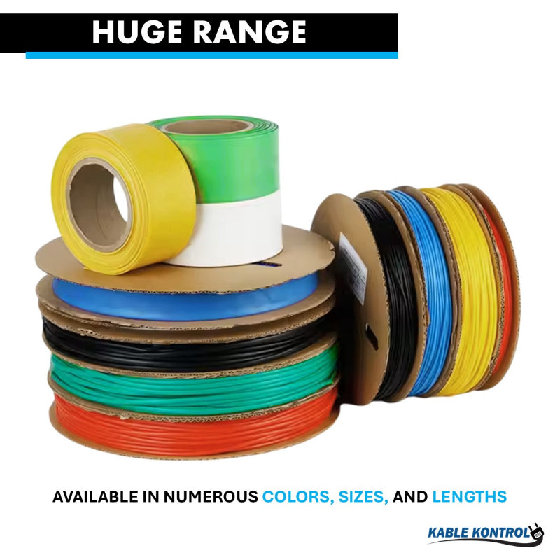 2:1 - Single Wall Polyolefin - Heat Shrink Tubing - Green