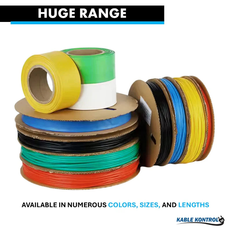 Heat Shrink Tubing - Polyolefin - Single Wall - 2:1 Ratio