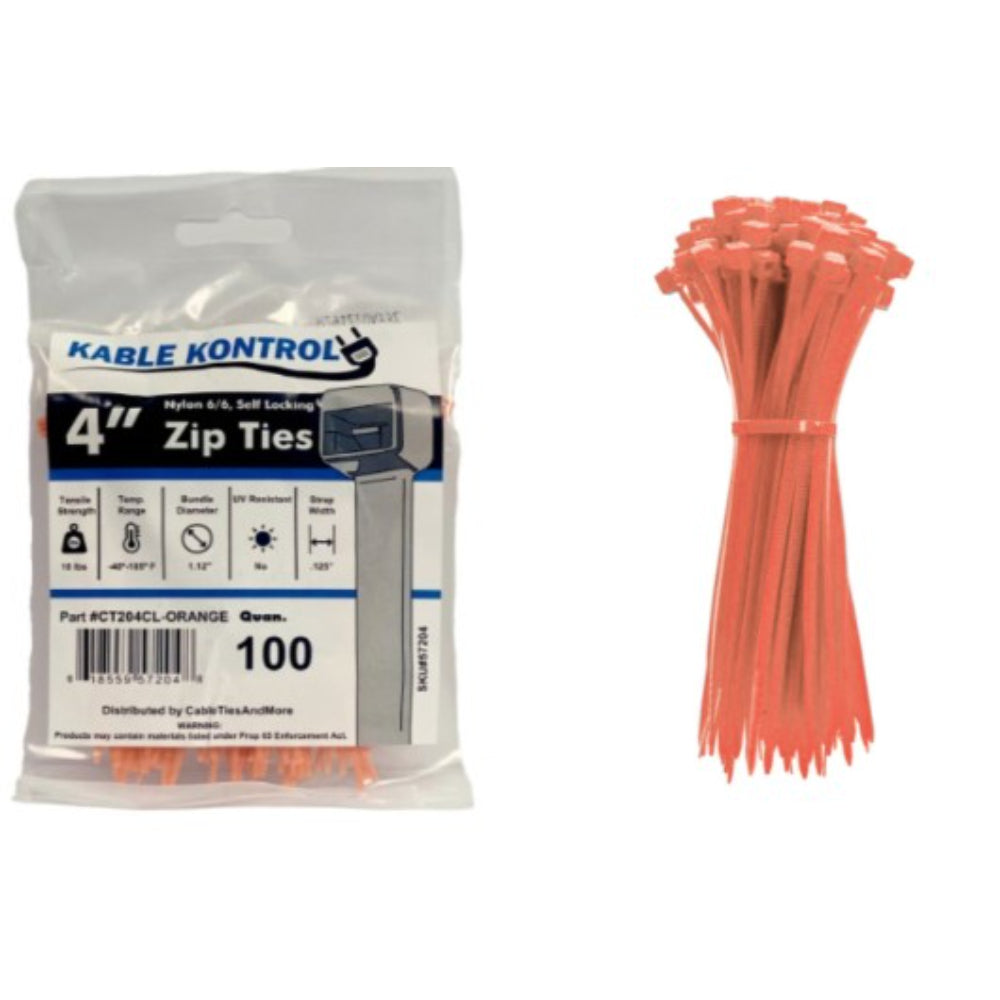 Colored Nylon Zip Ties — KABLE KONTROL