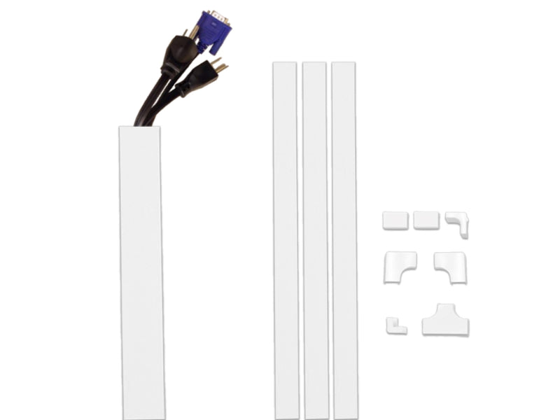 TV Wall Cord Cover Cable Raceway Kits