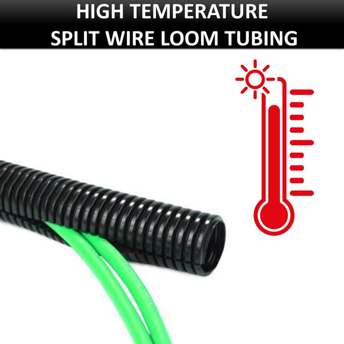 High Temperature Split Nylon Wire Loom Tubing