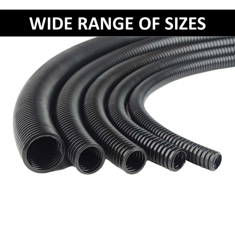 Non Split Corrugated Wire Loom Tubing