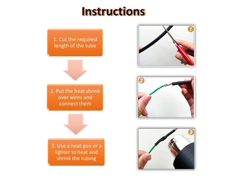 Heat Shrink Tubing - Dual Wall - Polyolefin - 3:1 Ratio