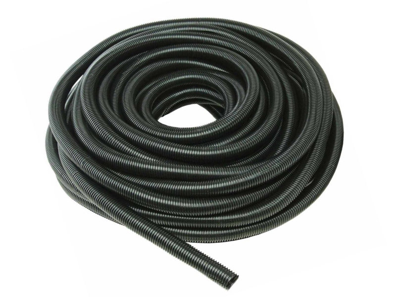 BLACK 3/8 30m BRAIDED EXPANDABLE FLEX SLEEVE WIRING HARNESS LOOM WIRE COVER