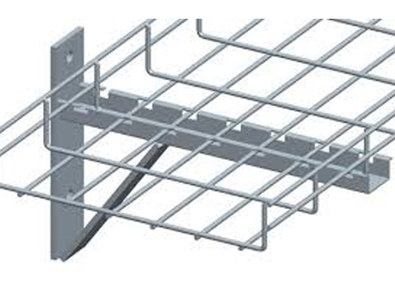 Cable tray cantilever wall mount bracket