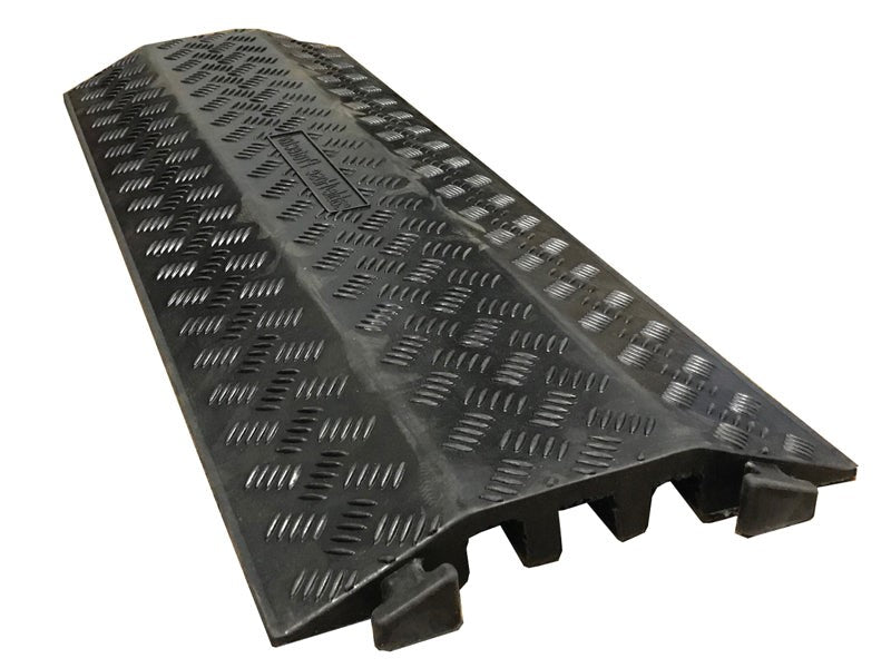 rubber tread covers Rubber Drop Over Cable Covers - 3 Channel - 40" L