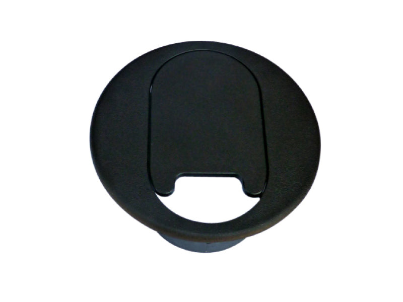 1-3 8 Inch Black Desk Grommet,JTemgle Plastic Cable Hole Cover Computer Table Cord Wire Organizer Caps Desktop Cord Management For Home Office TV
