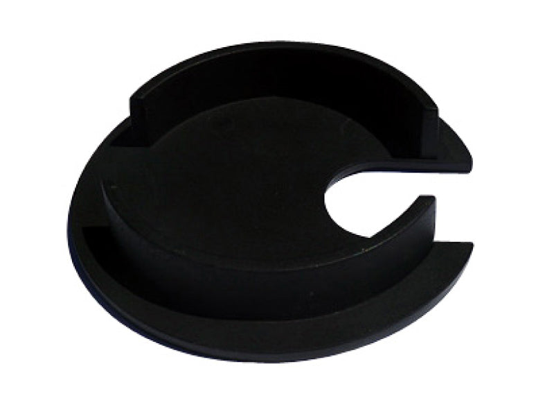 Round Plastic Desk Grommets - Oval Bottom