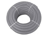 Gray split wire loom tubing with pre-cut sections