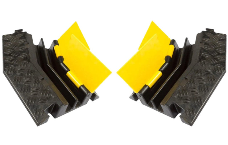 ATLAS Heavy Duty Cable Protector Turns - 45º Degree - 2 Channels