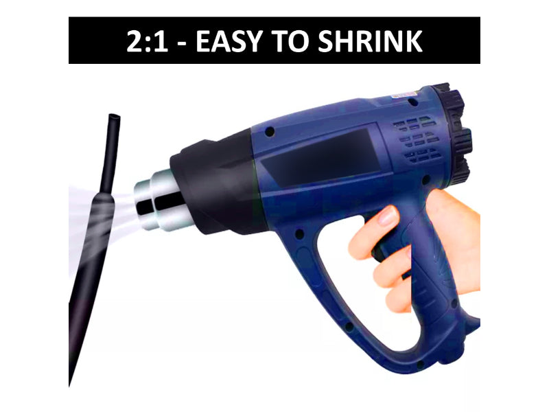 Heat Shrink Tubing - Single Wall - Polyolefin - 2:1 Ratio