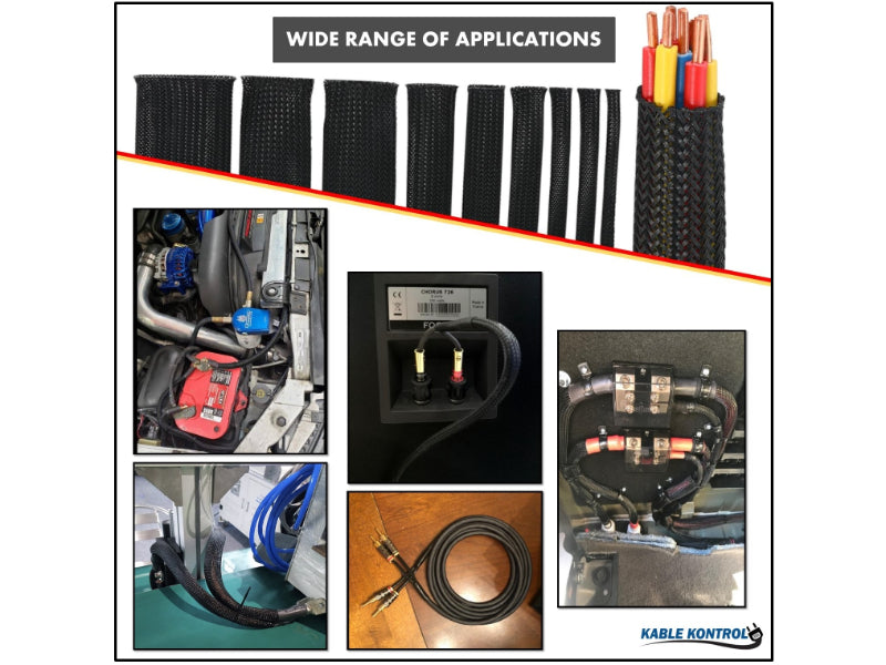 Nylon Monofilament Expandable Braided Cable Sleeve