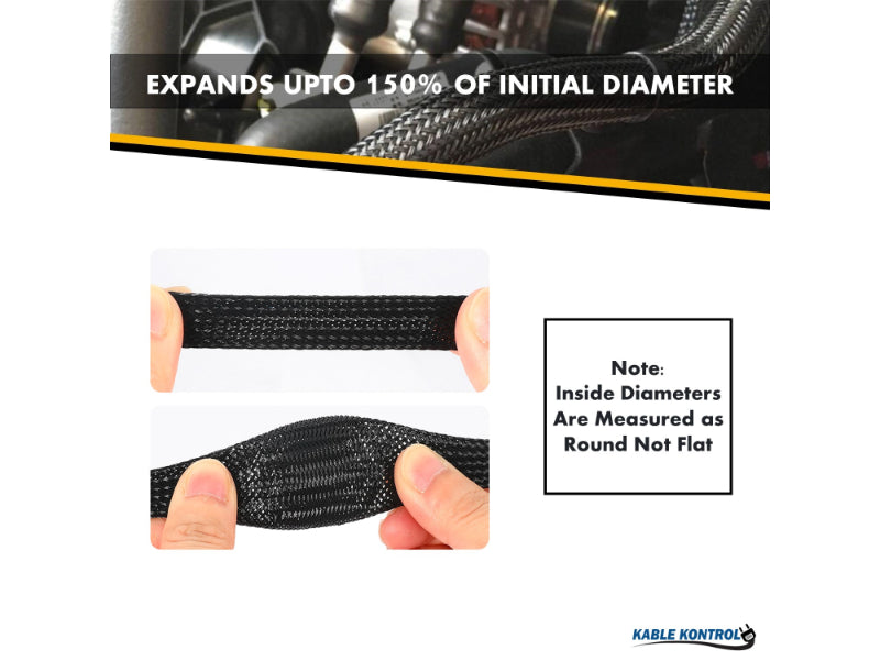 PET Expandable Braided Cable Sleeve