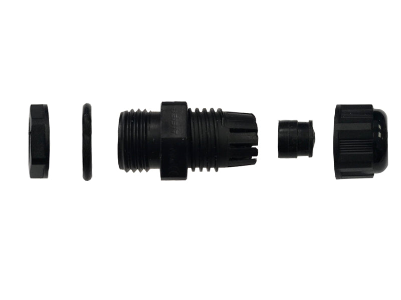 Straight Nylon Cable Glands - PG Thread