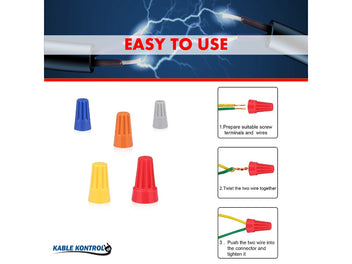 Wire Connector Caps — KABLE KONTROL