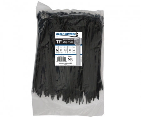 Black Cable Ties - UV Resistant