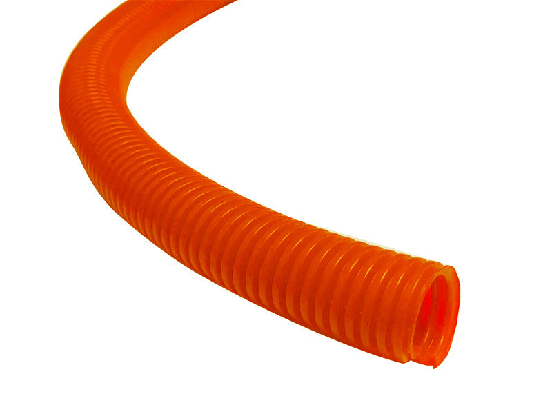 Orange split wire loom tubing per foot