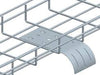 Waterfall cable tray guider for cable tray system