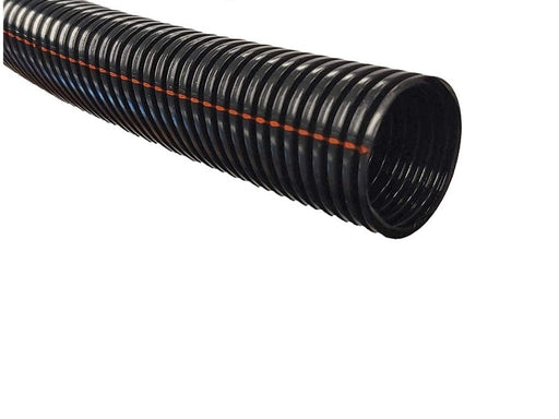  5/32 Dia 35FT Corrugated Wiring Loom Protector Conduit, Home  Garden Electrical Wire Wrap Assortment Split Tubing, Prevent Cord Twisting  Black : Electronics