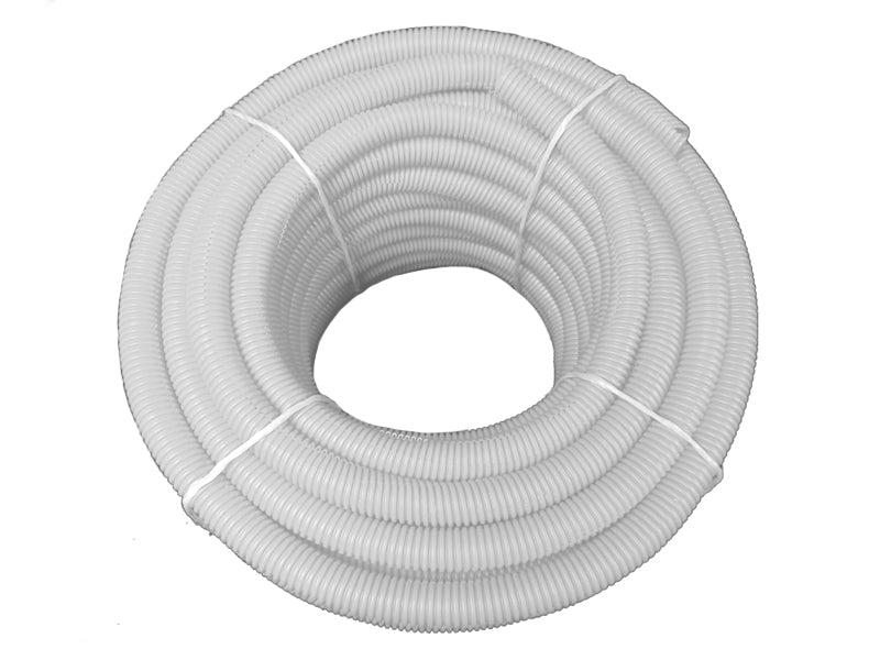 White split wire loom tubing with pre-cut sections