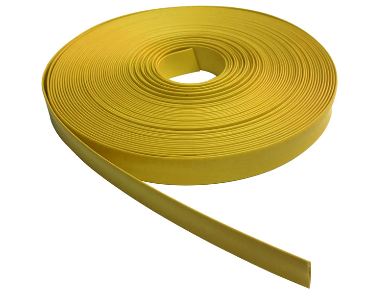 Yellow Roll of 2:1 Polyolefin Heat Shrink Tubing